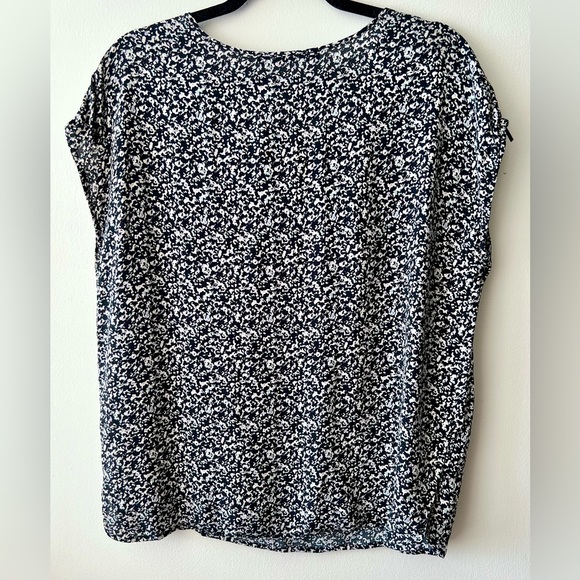 Comptoir des Cotonniers Dark Florals Blouse - Picture 3 of 4